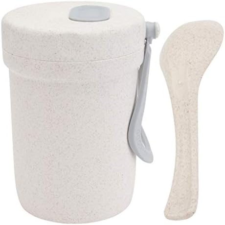 Cabilock Sopa Portable Copa Felera Caneca Reutilizável Contêiner de Almoço Microondas Aquecimento Bento Cereal Copo Caneca