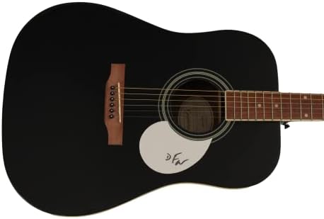 Donald Fagen assinou autógrafo em tamanho grande Gibson Epiphone Guitar Guitar b W/ James Spence Autenticação JSA Coa - Steely