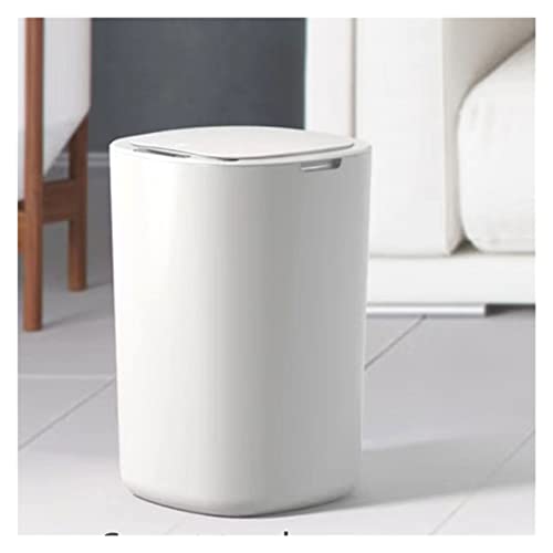 ZSEDP INCLUTENT INDUÇÃO Lixo pode armazenamento elétrico Lixo de abertura automática lata de cozinha lata de cesta sala de estar