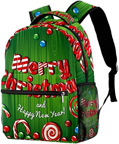 VBFOFBV UNISSISEX Adult Backpack com para o trabalho de viagem, Candy de Natal