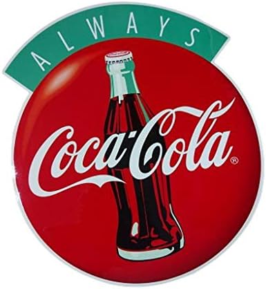 Life Style Big Sticker 11,6 x 10,2 polegadas, Coca-Cola Logo Graphic CC-BA55-L 000766-0005