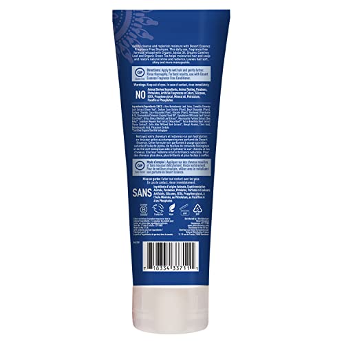Essência do deserto: shampoo de cuidados com os cabelos Organics, fragrância grátis 8 oz