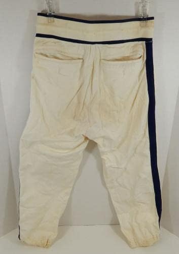 1982 Houston Astros Dickie Thon 10 Game usou calças brancas 31-24 DP27331 - Jogo usado calças MLB