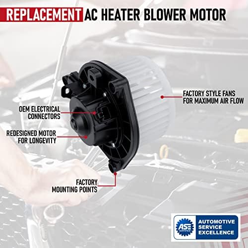 Substituição Motor do ventilador AC - se encaixa em Toyota Tacoma 2005, 2006, 2007, 2008, 2009, 2010-2015 - substitui 87103-04044,