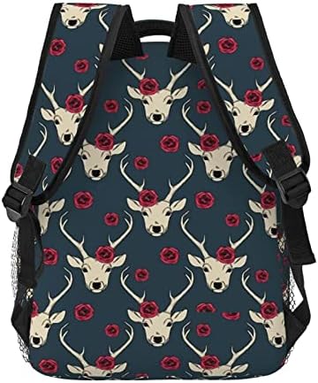 Deer Travel Laptop Backpack Women Bookbag Backpack Lightweight School For Girls Ajuste Backpack da faculdade se encaixa