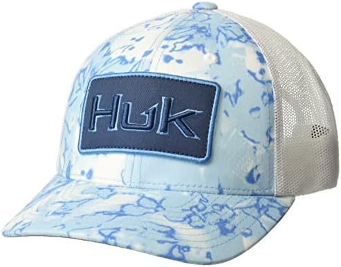 Huk Unissex Kid's Trucker, Hat Anti-Glare Snapback Fishing