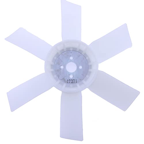 Holdwell Fan Blade Pusher Fan 17371-74110 19431-74110 Compatível com o motor Kubota D1703 D1503 D1903 V1903 V2003 V2403 Hyundai