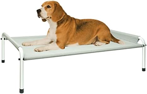 Cama de cachorro para cães externo pequena e médio elevada-resfriamento portátil de pet-las de animais de estimação portátil