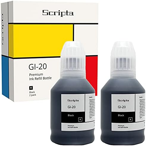 Substituição compatível com garrafas de tinta para Canon Gi20 Gi-20
