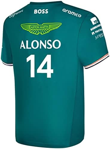 Aston Martin Cognizante F1 2023 Kids Fernando Alonso Team T-shirt