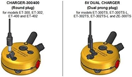 Educador Modelo 5V Carregador duplo duplo para modelos ET-300TS, ET-300TS-L, ET-302TS, ET-302TS-L e ZE-300TS