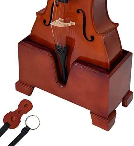 ROONOVA CILO CAIXO STAND - VELHO DE CELLO DE MADELO EXTRIENTE EXPLICAÇÃO - ACESSÓRIOS DE INSTRUMENTOS - COMPLETO COM