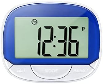 ZMDSY Multifuncional LCD Pedômetro Etapa calórica quilômetro de balcão Pedômetro Pocket Pocket Digital Clip Mini Running Acessório