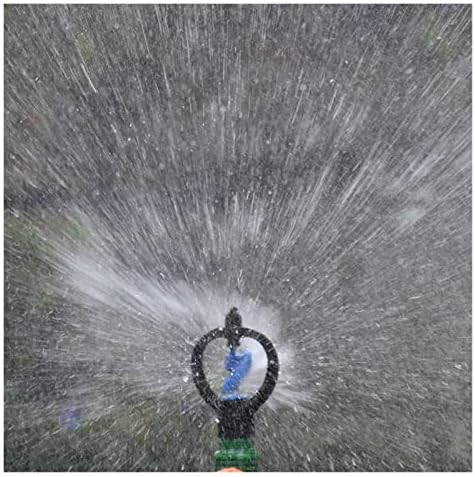 Mangueira de jardim de conexão rápida 1/2 polegada de linha externa de 3/4 polegadas de borboleta giratória sprinkler jardard sprayer de pulverizador de água acessórios de irrigação de água 1pc