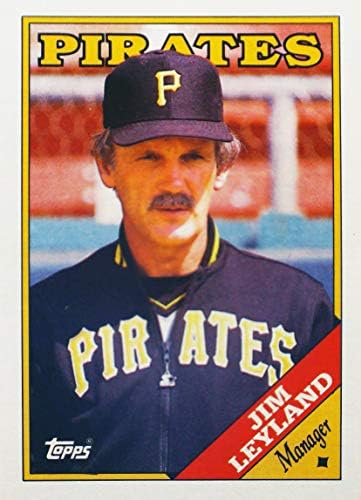 1988 Topps Baseball Card 624 Jim Leyland