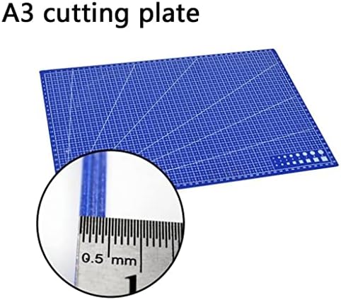 N/A A3 PVC Retângulo Linhas de grade de corte Tool Ferramenta Plástico Office Presente Diy Craft 45cm *30cm