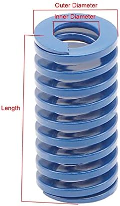 As molas de compressão são adequadas para a maioria dos reparos I Blu-ray Press compressão de compressão molde de compressão molde de molde de mola de diâmetro 27 mm x diâmetro interno 13,5 mm x comprimento 25-300mm