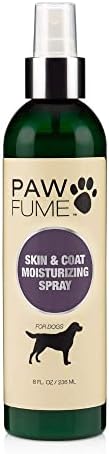 Mancha de pawfume e eliminador de odor + spray hidratante para cães hidratantes de pele e revestimento
