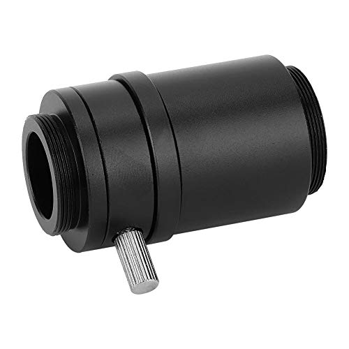 Adaptador de lente Adaptador de alumínio Alumínio Adaptador de microscópio de câmera Compact Adaptador para microscópio estereoscópico