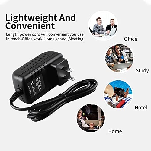 Parthcksi 12V DC CA DC Adaptador para UNIDEN BARCAT LTRADP1 BC-898T BC-895XLT BC-855XLT BCT 7 BCT7 BC200 XLT Rádio do