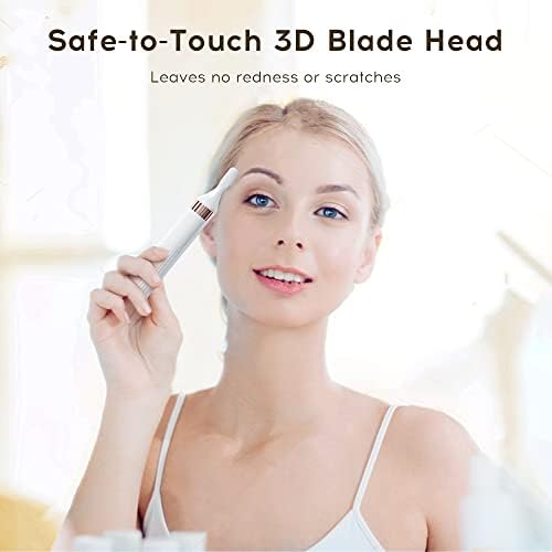 Remoção de cabelo facial Para mulheres, lâminas de barbear faciais elétricas para mulheres, Removedor de Cabelo Facial