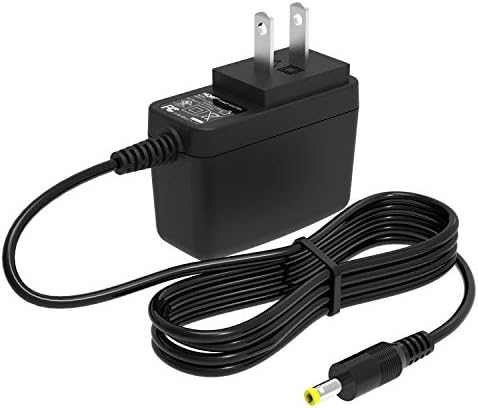 HQRP 7.5V DC 0,4A 5.5x2.1mm plugue -C+ Adaptador CA de polaridade compatível com dispositivos eletrônicos domésticos CARREGADOR