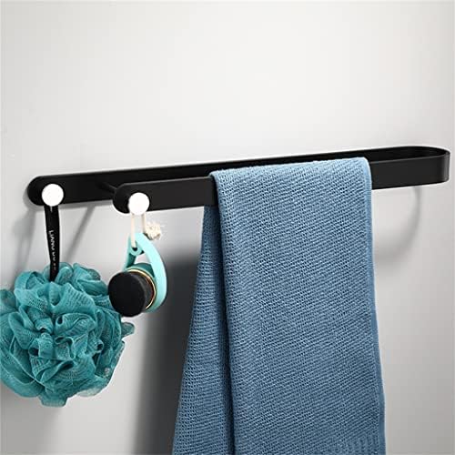 Lukeo nórdico simples simples e duplo toalha barra de toalha banheiro banheiro preto rack grátis grátis higiênico rack