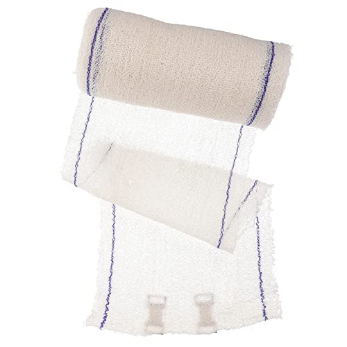 Esquema 4 rolos de corset Bandagem algodão protetora Proteção de engrenagem branca