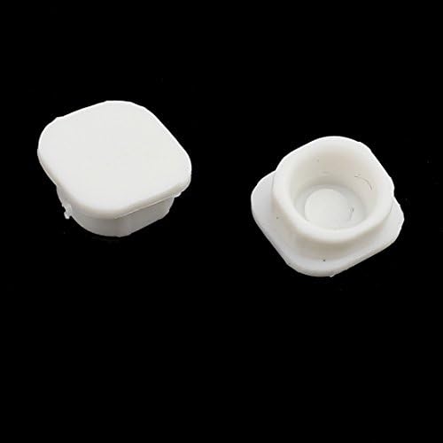 Cofres de plástico branco aexit 86 mm x 86mm suporte de elite base para acessórios seguros Detector de alarme