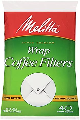 Melitta envolve os filtros de café 627402 - 40 ea