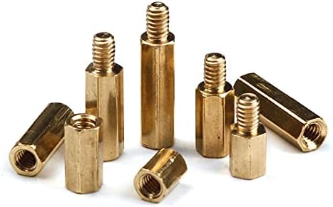 50/80/300pcs/conjunto M2 Brass Copper Feminino/parafusos de espaçamento masculino Câmeras de vigilância de segurança