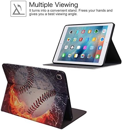 Novo iPad 10,2 polegadas, iPad 7th Generation Case 10,2 polegadas, caixa de couro protetora, estojo de stand Ajustável/Sleep