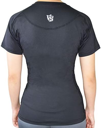 Camisetas de manga curta de compressão de salva-germânio de salvão vital