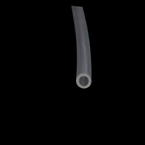X-dree 2,5 mm x 4 mm de altura resistente a temperaturas de silicone tubo de borracha Tubo de mangueira limpa 5 metros de comprimento (Tubo de manguera de tubo de goma de silicona resistente a altas temperatura de 2,5 mm x 4 mm transparente 5 m