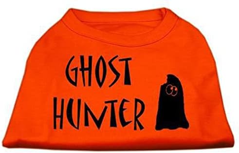 Mirage Pet Products Ghost Hunter Print camisa de tela laranja xxxl
