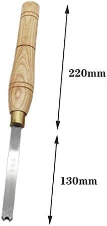Ferramenta de torneamento de madeira barra de ferramentas de torno de aço de alta velocidade, para amador de madeira, ferramenta de torneamento de tambor esférico, diâmetro 6mm