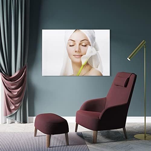 Imagens faciais de limpeza facial para Wall & Spa Poster Tratamento Facial Spa Spa Facial Poster Skin 8 Posters de pintura de tela