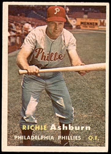 1957 Topps # 70 Richie Ashburn Philadelphia Phillies VG/Ex Phillies