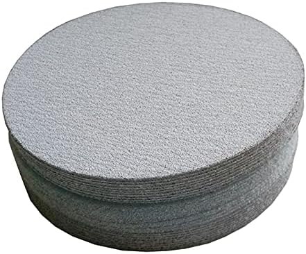 Lixa de polimento de metal de madeira 10ps 2 polegadas de 50 mm de lixa seca branca em polimento, com uma almofada abrasiva de 3 mm para moagem e polimento de discos, acessórios de mofo elétrico