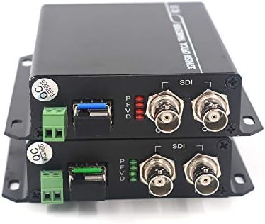 Primeda-Telecom 3G HD SDI Video Audio Over Fiber Optic Media Converster Receptor de transmissor para transmissão
