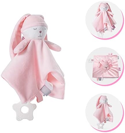 ToymyToy encantador infantil apaziguamento de boneca cobertor de segurança de segurança com conforto toalha