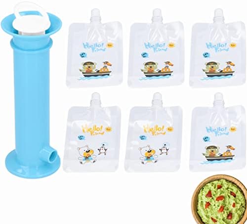 Estação Squeeze, 7pcs Baby Food bolsa fabrica