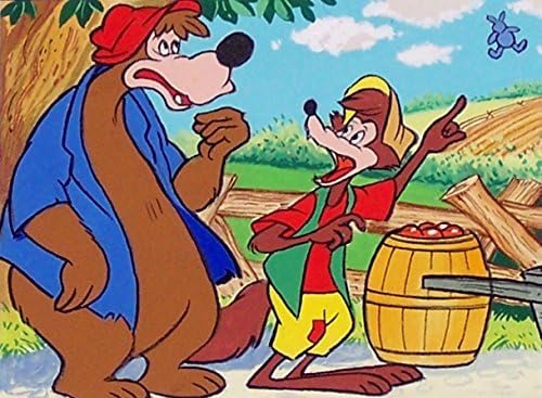 Song of the South Brer Fox, Bear and Rabbit - Obra de arte original vintage