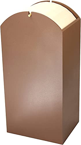 Arch YK12-107-LBR Wood Dust Bin 20L Brown claro