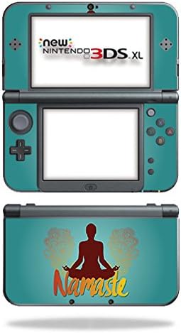 MightySkins Skin Compatível com Nintendo 3DS XL - Namaste | Tampa protetora, durável e exclusiva do encomendamento de vinil