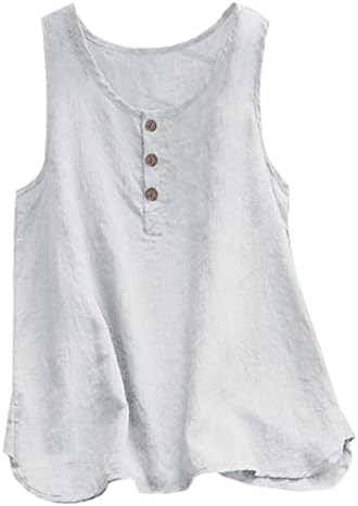 Mangas compridas feminino tripulante de gola manguana de calçada botão de camiseta superior camisetas de algodão tamis