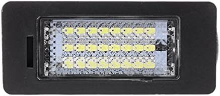 Wai Danie 1pc LED Placa de carro Luz compatível com E39 M5 E70 E71 X5 X6 E60 M5 E90 E92 E93 M3 Luzes traseiras Lâmpada de placa de placa de substituição direta Substituição direta de substituição direta