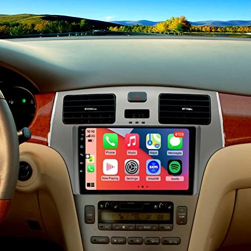 Para Lex ES300 ES330 Radio Upgrade 2002 2003 2004 2005 2006, substituição de navegação estéreo Android, tela de toque, controle de voz, carplay sem fio Android Auto, câmera grátis