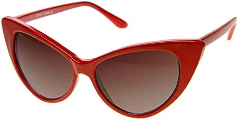 Super Cateyes Moda de moda inspirada no vintage chic os óculos de sol de olho de gato alto
