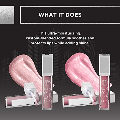Pure Cosmetics Pure Ilumination Light Up Lip Gloss Bundle, Shimmer & Oopsy Daisy